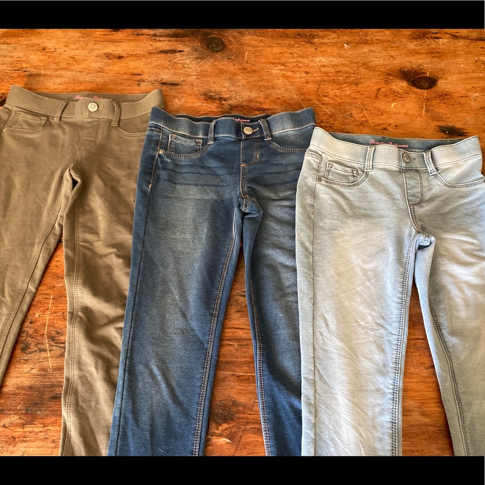 NWOT 3 PAIRS TOMMY BAHAMA JEGGINGS SZ 10